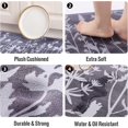 thumbnail image 3 of Kitchen Floor Mats 2Pcs, Anti Fatigue Kitchen Rugs and Mats Farmhouse Flowers Non-Skid Cushioned Floor Comfort Mat for Kitchen, Doorway, Sink, Laundry, 17"x27"+17"x47", 3 of 6