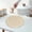 Beige, variant on Round Placemat Set, 14.9Inch Woven Table Mat Place Mat, Household Oil-proof Pad Heat Insulation Pad for Kitchen Dining