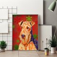 thumbnail image 4 of Kit de pintura artesanal 5D Navidad perro completo redondo Likrtyny, 4 of 9
