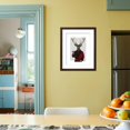 thumbnail image 5 of Deer in Smoking Jacket, Animals Framed Art Print Wall Art by Fab Funky Sold by Art.Com, 5 of 6