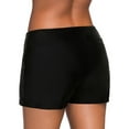 thumbnail image 3 of Sexy Dance Women Swim Shorts High Waist Swimsuit Bottom Tankini Quick Dry Board Boyshorts Solid Beach Swim Trunks, 3 of 3