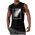 thumbnail image 3 of BRGZLK Mens Tank Tops Pullover Casual Sports Beach Summer Round Neck Sleeveless Shirts Hawaiian Print Vacation Tanks Muscle Gym Tank Top, 3 of 6