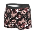 thumbnail image 2 of Wukai Butterflies1 Print Men’s Underwear Breathable Boxer Briefs,&nbsp;Moisture Wicking & Breathable-Small, 2 of 7