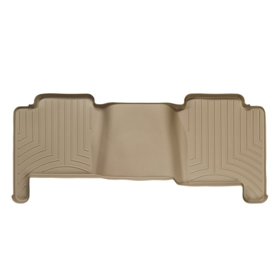 WeatherTech Custom Fit FloorLiners compatible with F-150, Mark LT - 2nd Row, Tan