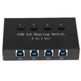 thumbnail image 2 of Interruptor de Manual USB 3.0 Macarena Interruptor para compartir USB 4 Computadoras 1 Dispositivos, 2 of 8