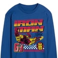 thumbnail image 3 of Marvel Iron Man - Racing - Men's Long Sleeve Graphic T-Shirt, 3 of 5