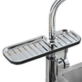 thumbnail image 2 of Estante De Almacenamiento Para Grifo, Soporte Hueco Ventilado De Acero Inoxidable, Capacidad De Carga Pesada, Soporte De Rotación De 360 ​​Grados, Soporte Para Baño De Cocina Cateissary HA027424-02, 2 of 7