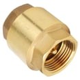 thumbnail image 4 of High Accuracy Brass Threaded One Way Non Return Check Valve For Water Gas Oil (G1''), 4 of 8
