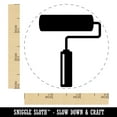 thumbnail image 2 of Paint Roller Painting Self-Inking Rubber Stamp Ink Stamper - Red Ink - Small 3/4 Inch, 2 of 7