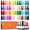 Multi-color, variant on modelones 32 PCS Gel Nail Polish Set, 28 Colors Spring Summer Rainbow Gel Polish with No Wipe Base Coat, Glitter & Glossy & Matte Top Coat Soak Off LED Nail Art Kit Salon at Home
