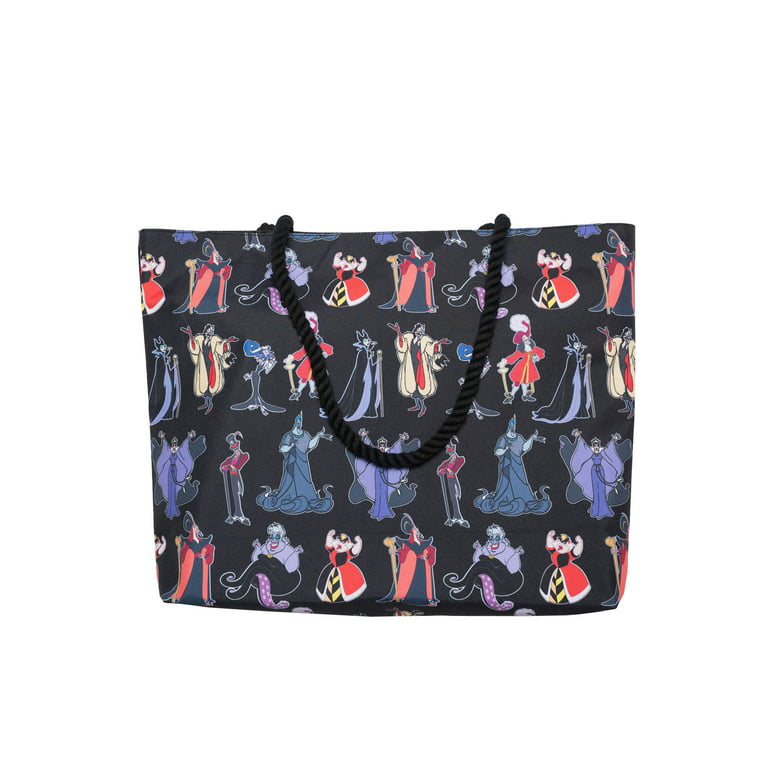 Disney Women's Villains All-Over Rope Tote Bag