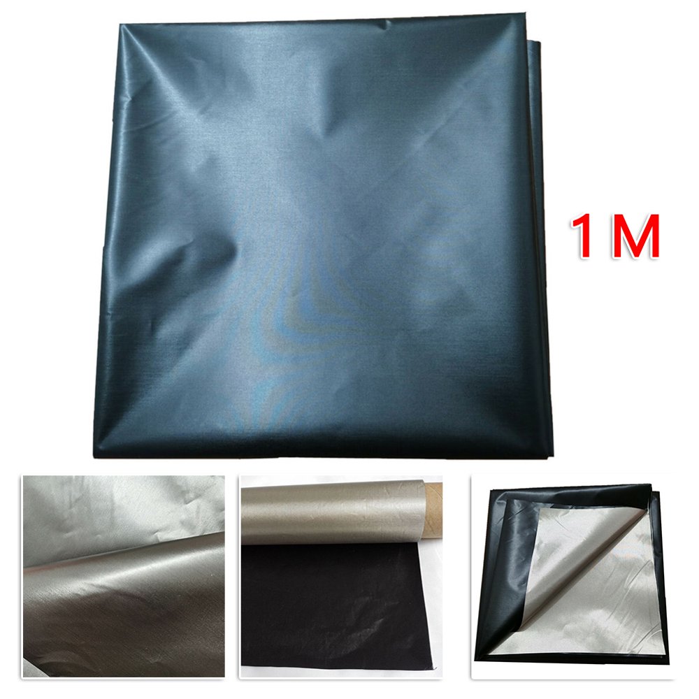 EMI/EMF ReducingRadiation Blocking Fabric Shield Singal Black