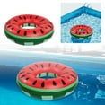 thumbnail image 1 of Extra Large 120cm Inflatable Watermelon Pool Float Summer Swim Ring for Adults and Kids, 1 of 5