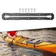 thumbnail image 2 of LOVIVER Kayak Slide Rail Track Bracket Fishing Rod Holder for Inflatable Boats Canoe 12inch, 2 of 8