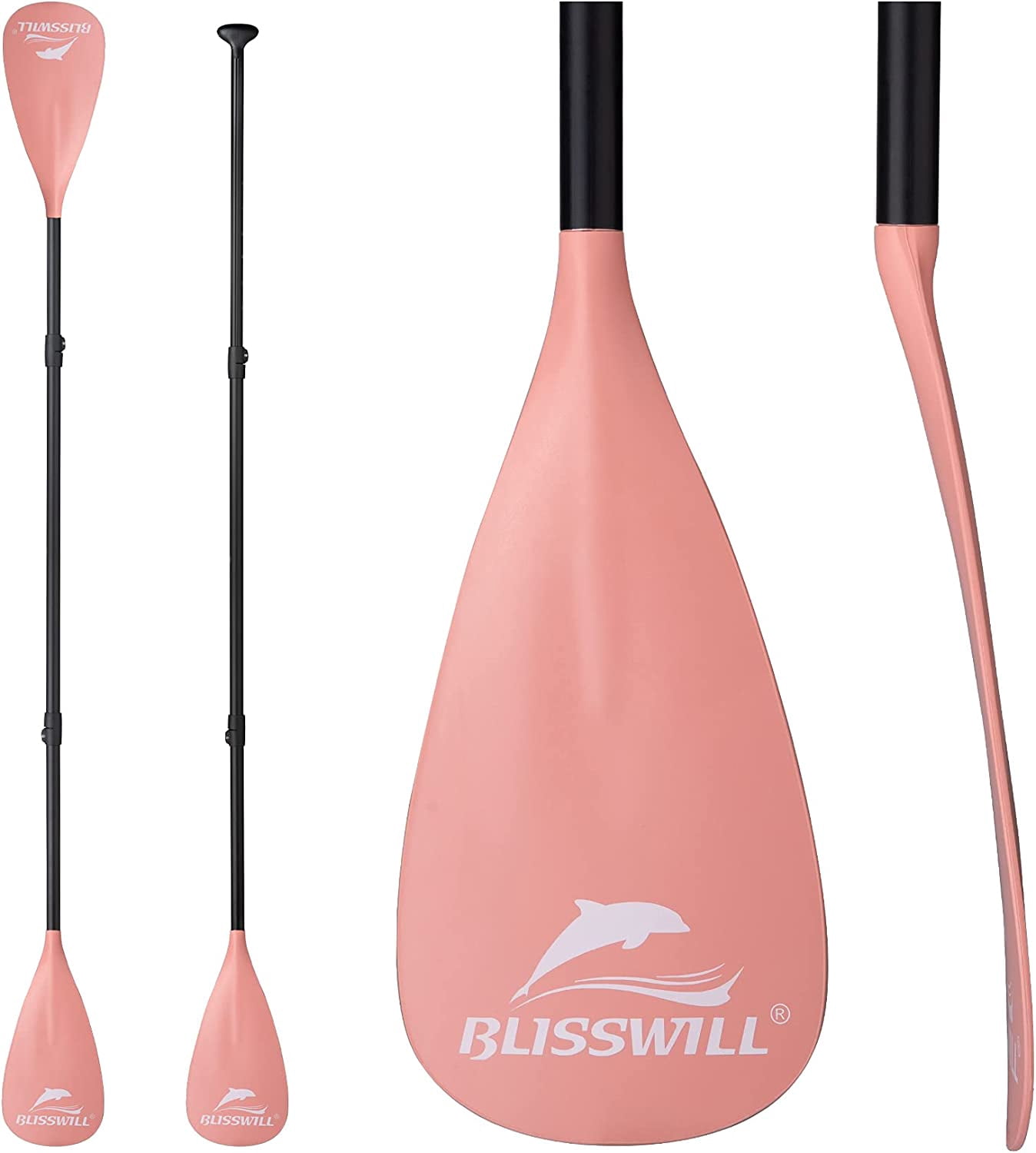 Pagaia SUP FunWater Regolabile - 3 Pezzi, Galleggiante, In Lega Leggera, Per Paddle Board E Kayak