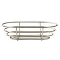 thumbnail image 6 of Spectrum Diversified Euro Basket, Classic Kitchen Design for Breads, Roll, Muffin Pastries & Baked Good Storage, Traditional Style Snack & Food Holder for Serving, 7 x 12.5 x 3.5, Satin Nickel, 6 of 8