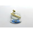 thumbnail image 3 of 6-Pieces Brushed Gold Bathroom Hardware Set SUS304 Stainless Steel Round Wall Mounted Includes Hand Towel Bar,Toilet Paper Holder,Robe Towel Hooks,Bathroom Accessories Kit, 3 of 9