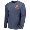 thumbnail image 2 of Men's Navy Syracuse Orange Circle Campus Scene Long Sleeve T-Shirt, 2 of 3