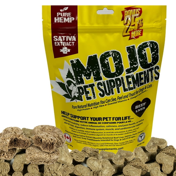Mojo Pet Supplements - Beef Liver (Human-Grade) Chews