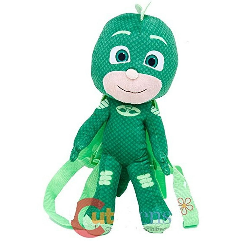 PJ Masks - Plush Backpack - - Gekko Green 15 Soft Doll Toys New 157528 - Walmart.com - Walmart.com