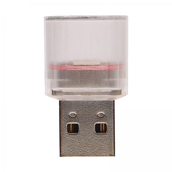 koolsoo 3xPortable Mini USB LED Light Atmosphere Lamp Night Light for Computers White