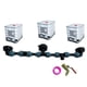 thumbnail image 2 of Conjunto de conexiones de tanques IBC Adaptador de tanques IBC Conector de manguera de agua Accesorios con accesorio de corriente IBC Adaptado D Yotijar Adaptador de tanques IBC, 2 of 6