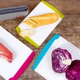 thumbnail image 4 of Neoflam 4 Piece Plastic Coded Cutting Board Set plus Organizer with Food Icon, Microban Protection, Extra Large, BPA Free, Juice Groove, Non Slip, Dishwasher Safe, 4pc, Multicolor, 4 of 4
