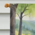 thumbnail image 3 of Labrador Retriever Spring Path House Flag, 3 of 5