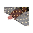 thumbnail image 5 of INSPIRE CHIC Women's 1950s Polka Dots Chiffon Scarf, Retro Lightweight Soft Sheer Long Head Wrap Shawl Scarves for All Season 70.9"x27.6" Black-Yellow Dots, 5 of 6