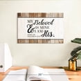 thumbnail image 3 of Elephant Stock I Am His Wall Sign Wall Art - Horizontal Canvas Wall Art - Living Room Wall Decor - Wall Signs Canvas - Brown And Black Decor - 12" x 8", 3 of 8