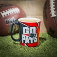 thumbnail image 2 of New England Patriots 14oz. Ceramic Mug with Matching Box, 2 of 3