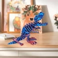 thumbnail image 4 of 3D Printed T-Rex Action Figure, Multicolor Gradient Dinosaur Model Toys for Home Desktop Display, Colorful 3d Print Figures Desk Decor Birthday Gifts, 1 PC, 4 of 9