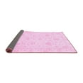 thumbnail image 2 of Ahgly Company Indoor Square Oriental Pink Traditional Area Rugs, 6' Square, 2 of 4