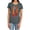 Charcoal, variant on JLA Lobo Pose Women's T Shirt, Royal, Small