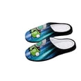 thumbnail image 5 of Invader Zim Gir Fuzzy Cotton Slippers For Mens Winter Cotton Lightweight Anti-slip Rubber Sole Slippers House Open Back Slippers Closed Toe Slippers, 5 of 9