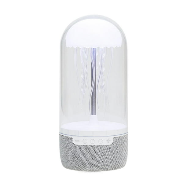 Altavoz portátil de medusas, luz ambiental, soporte de Color ajustable, tarjeta TF, lámpara de noche, lámpara de mesita de noche para dormitorio