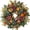 01-blue&purple Fall, variant on 250th Year Patriotic Wreath Decorations, 24 Inch Rose 4th of July Wreaths for Front Door, Red White Blue Spring Door Wreath for Independence Day, Memorial Day for Indoor Outdoor Decor