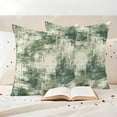 thumbnail image 3 of Sage Green Ombre Outdoor Waterproof Pillow Covers, Gradient Abstract Art Vintage Decorative Square Throw Pillowcase Sofa Cushion Sham for Patio/Couch/Chair, 16"x16" 2 Pack, 3 of 8