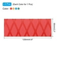 thumbnail image 2 of Uxcell Couteau de Coupe Poignée Rétractable Manche Coupeur de Chef Antidérapant, Motif x Rouge/jaune/bleu/vert 2249, 2 of 6