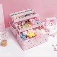 thumbnail image 3 of Storage box for children's hair accessories, baby hair bands, hairpins, rubber bands, head accessories, 3 of 5