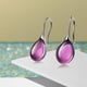 thumbnail image 5 of Piedras preciosas ovaladas para mujeres y niñas para boda, accesorio elegante de moda, pendientes de diseño Simple, joyería clásica, pendientes colgantes con Púrpura Hugo Pendiente del perno prisionero de las muchachas, 5 of 8