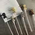 thumbnail image 4 of Round Head ABS Lotion Pump Head 28 Thread Bath Bottle Press Nozzle, 4 of 9