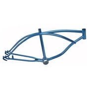 20" Lowrider Frame Metallic/Blue. Bike frame, bicycle frame, lowrider bike frame, lowrider bicycle frame