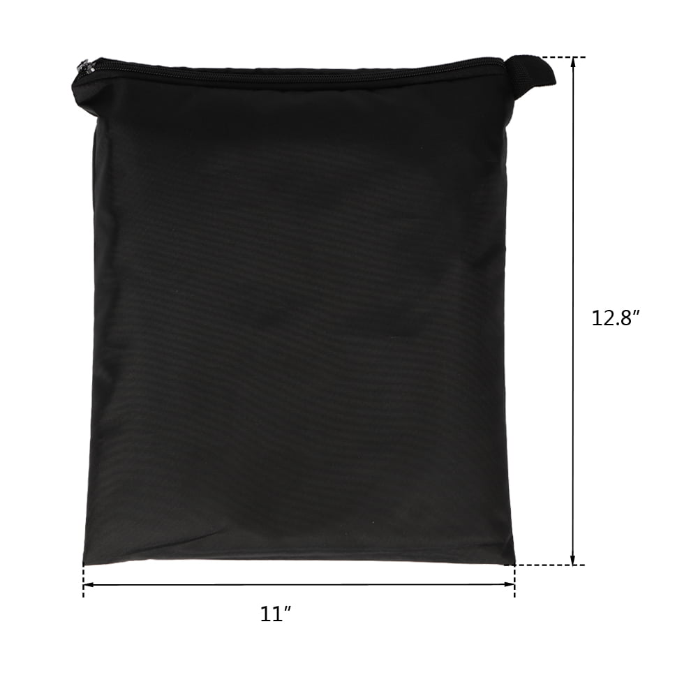Veryke 66" L x 37" W x 27" H Rectangular Patio Furniture Cover for Outdoor Table Lounge Sofa, Waterproof Anti-UV Black