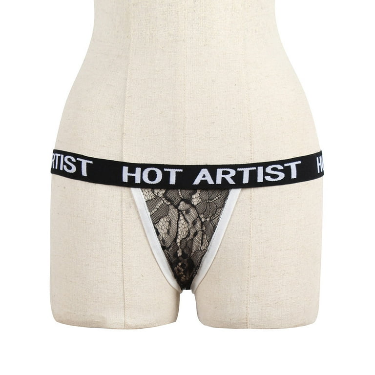 Sexy Women Carribean Thong Mesh Underwear Breathable G-Strings Women  Panties