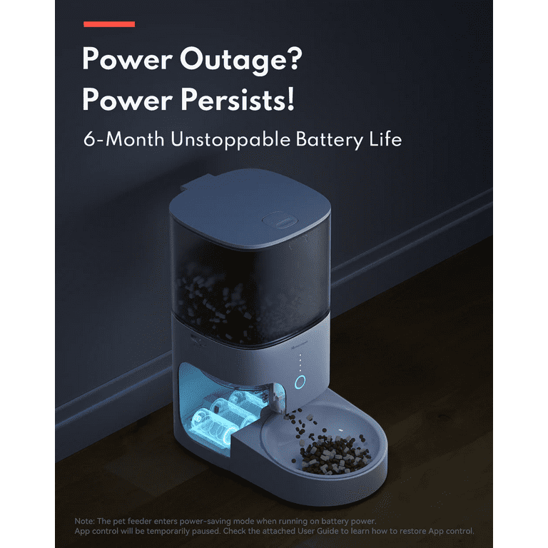 homerun Pet Automatic Smart Feeder, App control, Timed