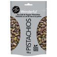 thumbnail image 1 of Wonderful Pistachios No Shells Sea Salt & Pepper Nuts, 155g Resealable Bag, 1 of 1