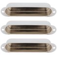 thumbnail image 1 of Guitar Pickup Shell, Single-Coil Closed Pickup Cover, Easy To Install And Remove For Guitar Instrument Lovers Silver, 1 of 8