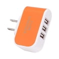 thumbnail image 3 of Candy Color 3 USB Multi-Port Wall Charger US Plug Wall Adapter Cube Block AC 110-220V 5V, 3 of 3