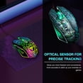 BENGOO Gaming Mouse Wired, USB Optical Computer Mice with RGB Backlit, 4 Adjustable DPI Up to
